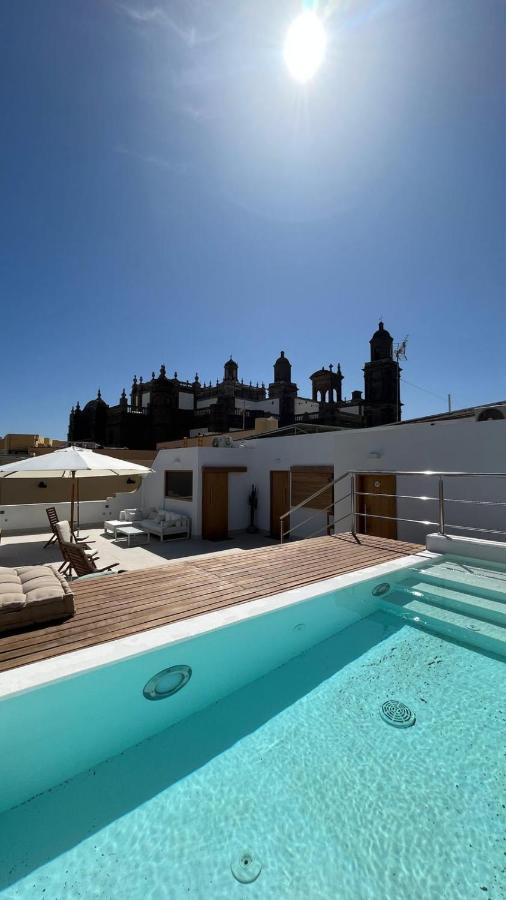 C-10 Vegueta Apartment - Private Rooftop Pool Лас-Пальмас-де-Гран-Канарія Екстер'єр фото